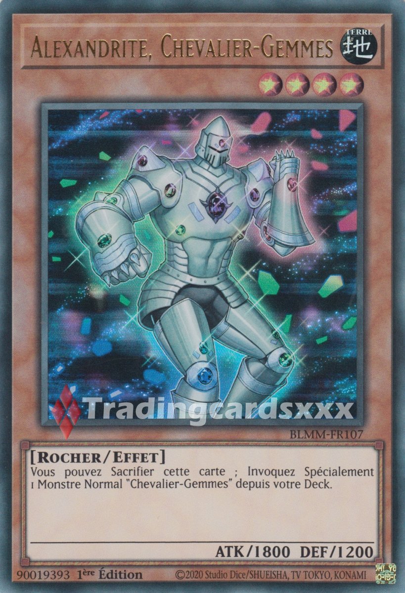 Yu-Gi-Oh! Alexandrite, Chevalier-Gemmes : UR BLMM-FR107