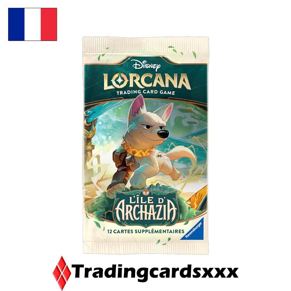 Disney Lorcana TCG - Booster de 12 cartes : L'île d'Archazia – Image 2