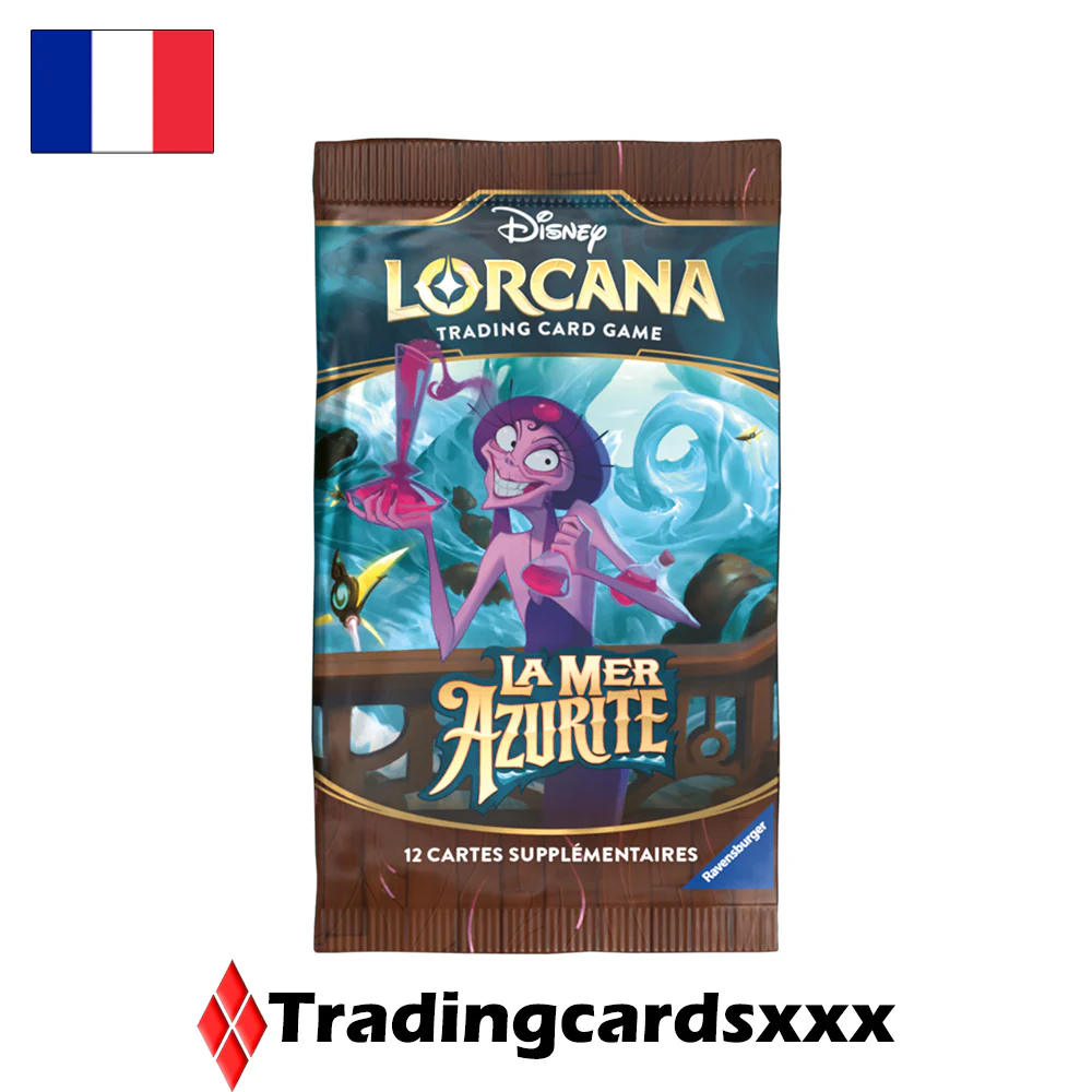 Disney Lorcana TCG - Booster de 12 cartes : La Mer Azurite – Image 3