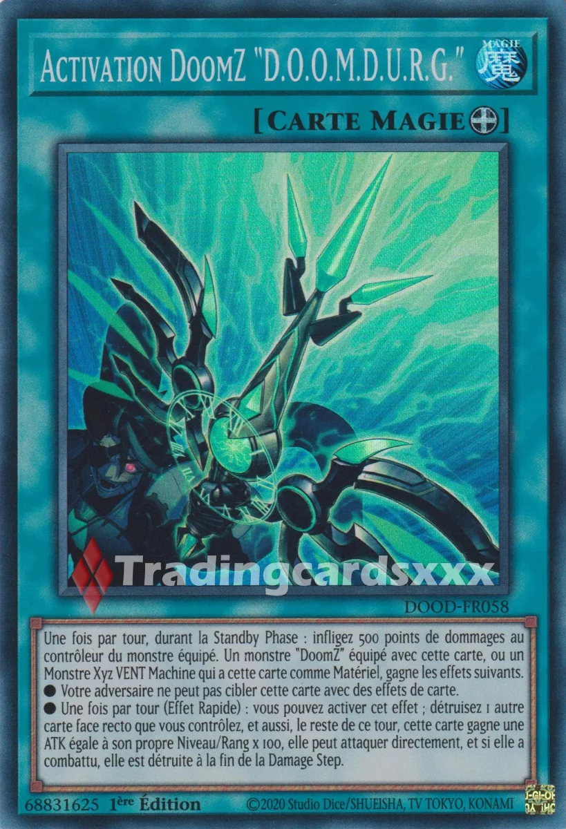 Yu-Gi-Oh! Activation DoomZ "D.O.O.M.D.U.R.G." : SR DOOD-FR058