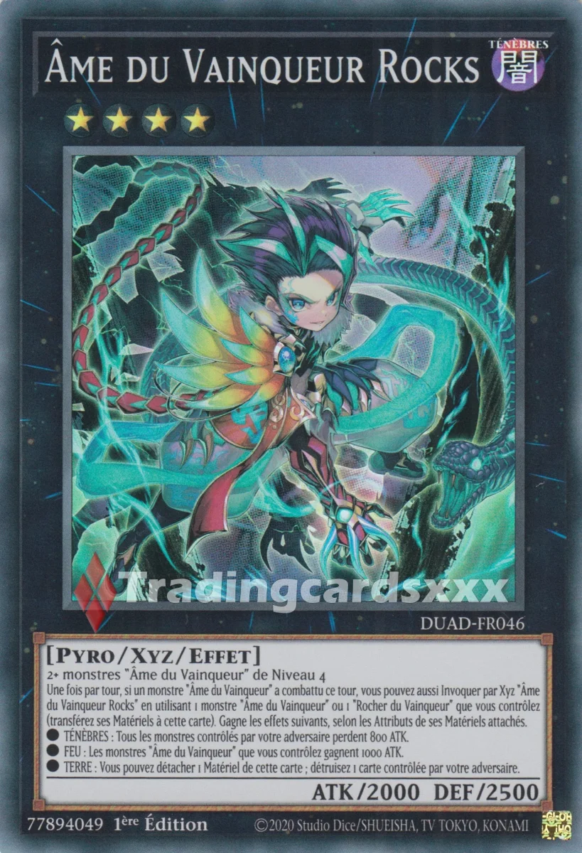Yu-Gi-Oh! Âme du Vainqueur Rocks : SR DUAD-FR046