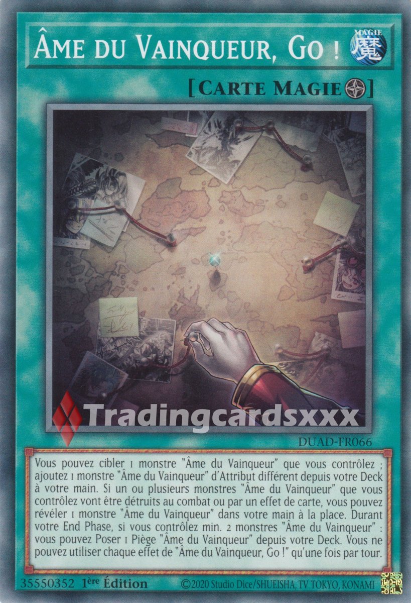 Yu-Gi-Oh! Âme du Vainqueur, Go ! : C DUAD-FR066