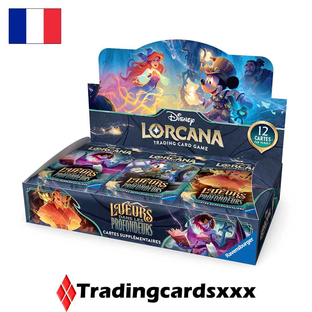 Disney Lorcana TCG - Display 24 boosters Chapitre 10 : Lueurs dans les Profondeurs