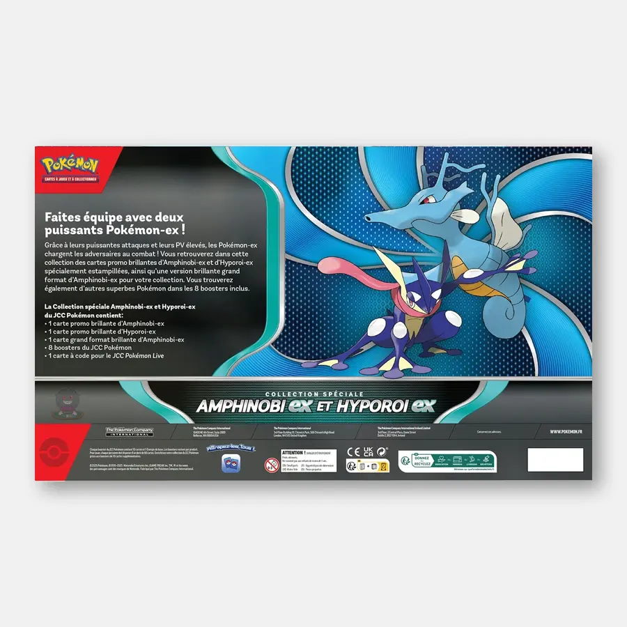 Pokemon Coffret Amphinobi ex et Hyporoi ex Collection Spéciale – Image 2