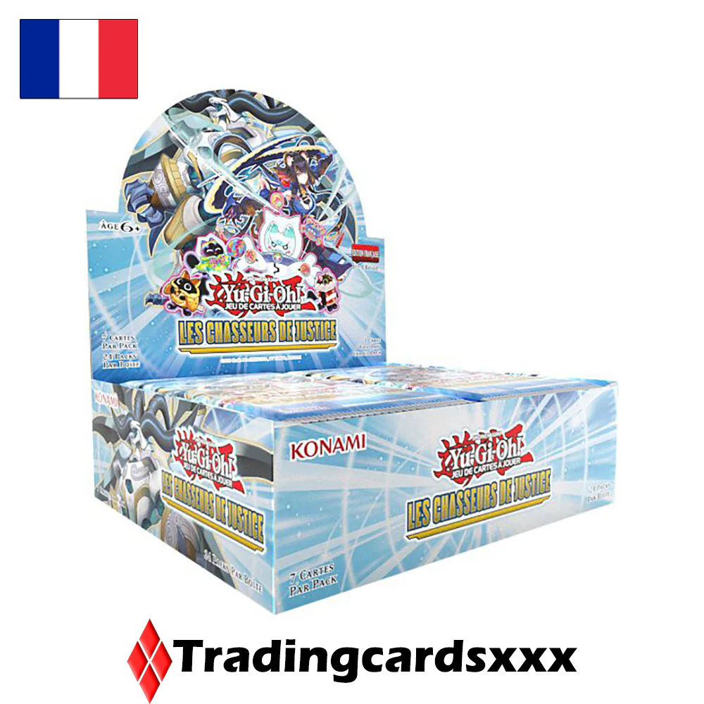 Yu-Gi-Oh! Display / Boite de 24 boosters : Les Chasseurs de Justice