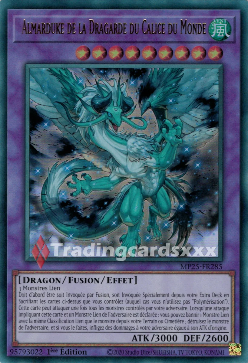 Yu-Gi-Oh! Almarduke de la Dragarde du Calice du Monde : UR MP25-FR285