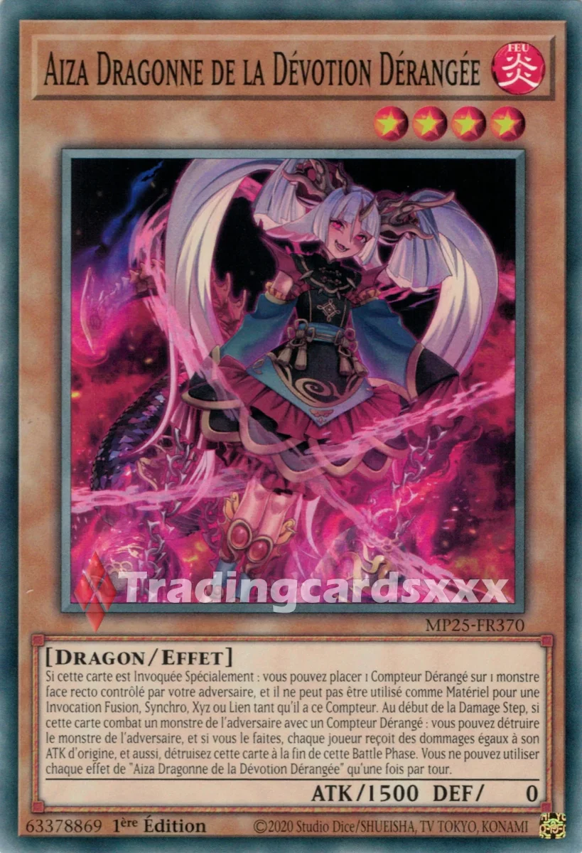 Yu-Gi-Oh! Aiza Dragonne de la Dévotion Dérangée : C MP25-FR370
