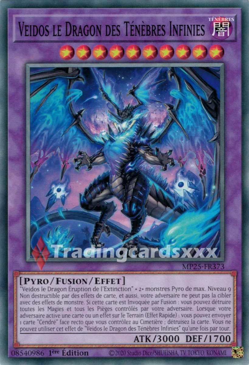 Yu-Gi-Oh! Veidos le Dragon des Ténèbres Infinies : C MP25-FR373