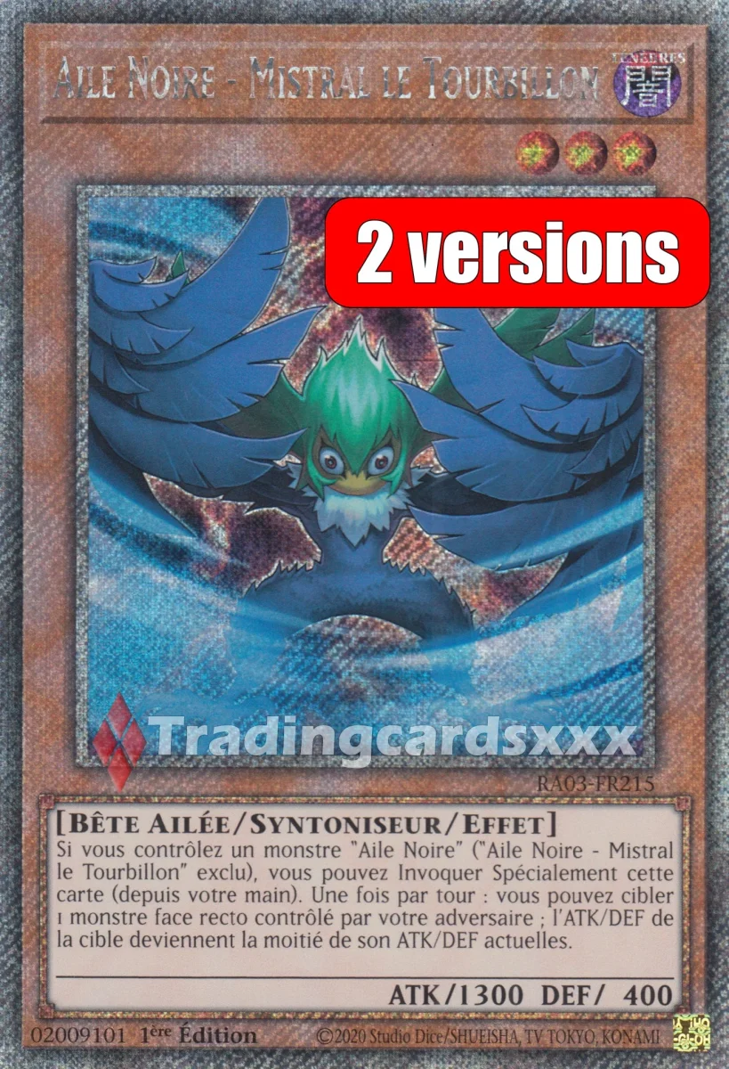 Yu-Gi-Oh! Aile Noire - Mistral le Tourbillon : RA03-FR215