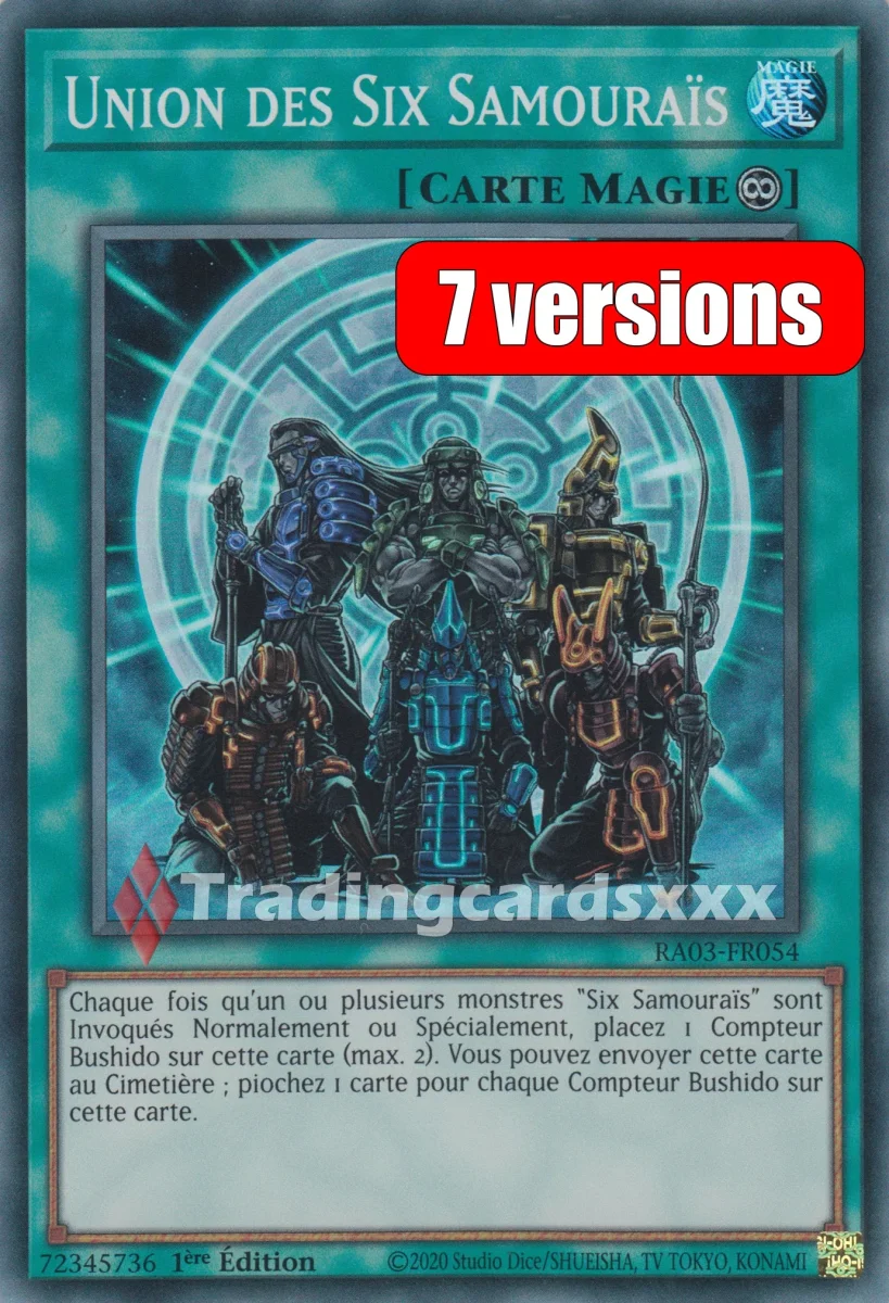 Yu-Gi-Oh! Union des Six Samouraïs : RA03-FR054