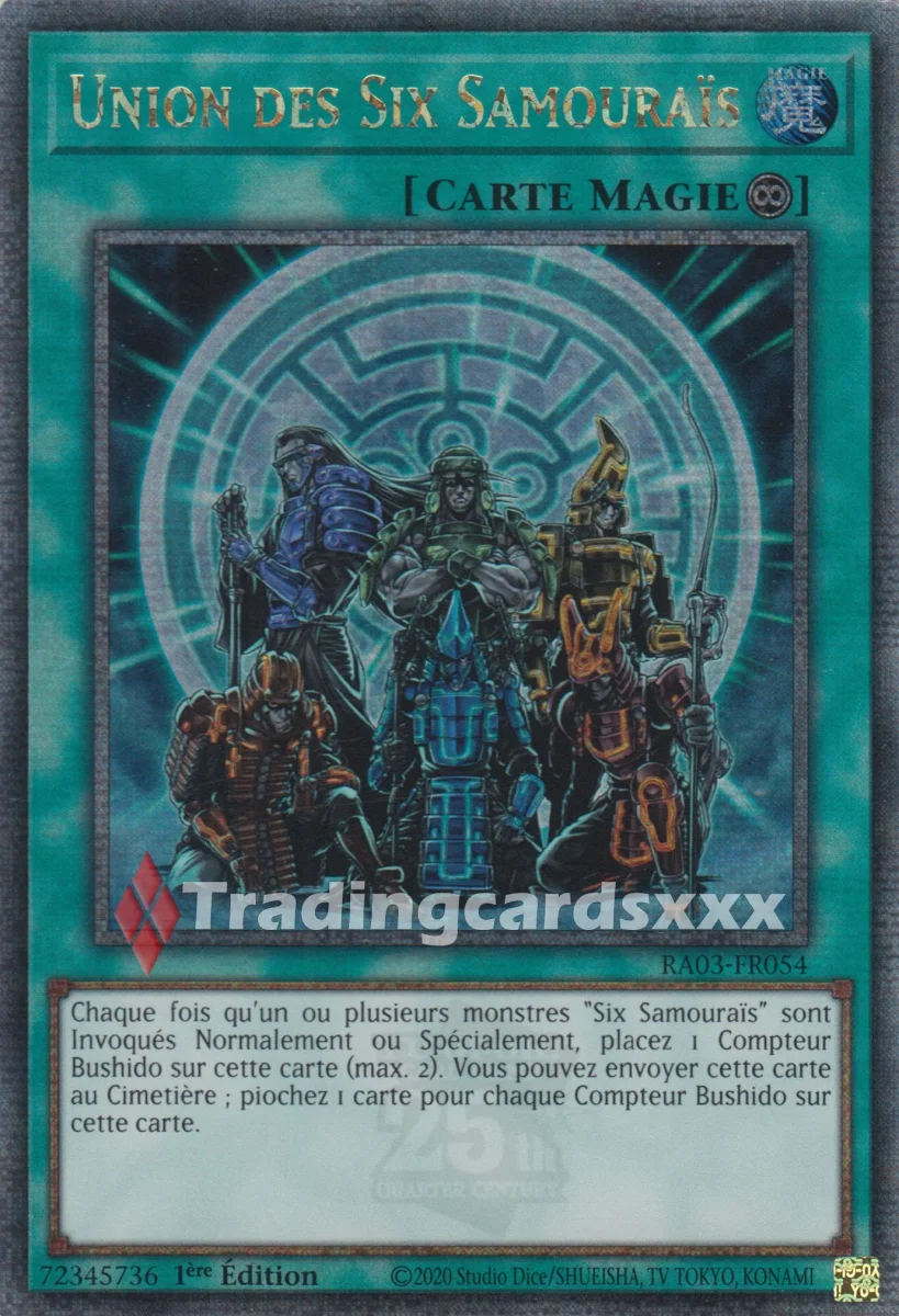 Yu-Gi-Oh! Union des Six Samouraïs : RA03-FR054 – Image 6