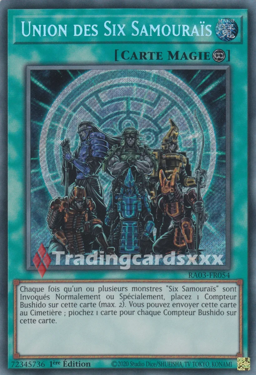 Yu-Gi-Oh! Union des Six Samouraïs : RA03-FR054 – Image 4