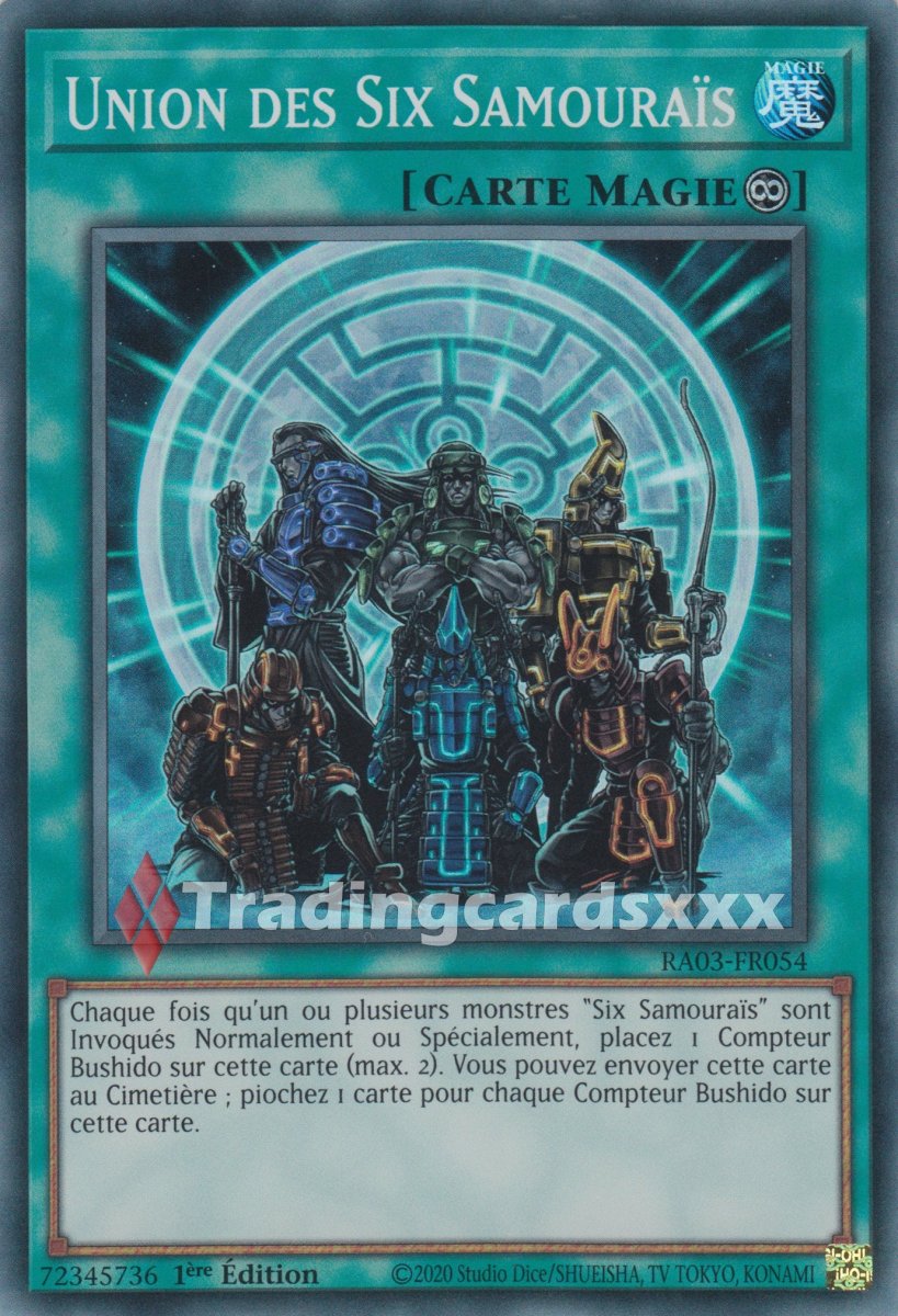 Yu-Gi-Oh! Union des Six Samouraïs : RA03-FR054 – Image 2
