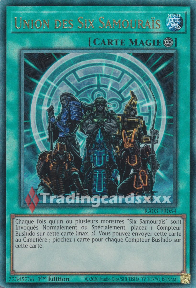 Yu-Gi-Oh! Union des Six Samouraïs : RA03-FR054 – Image 8