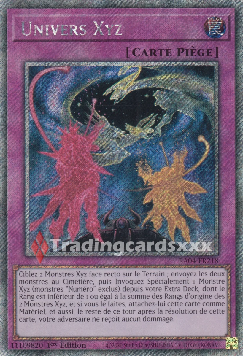 Yu-Gi-Oh! Univers Xyz : PS RA04-FR218
