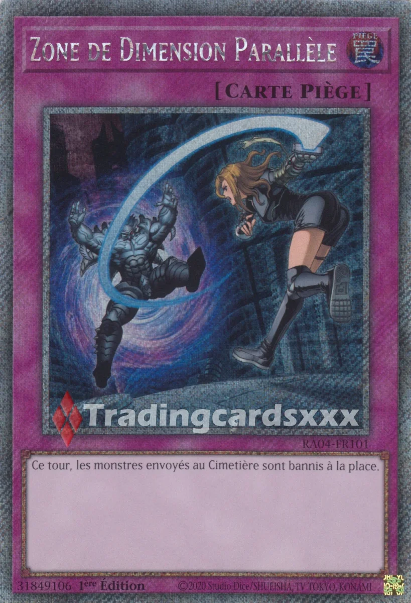 Yu-Gi-Oh! Zone de Dimension Parallèle : RA04-FR101 – Image 5