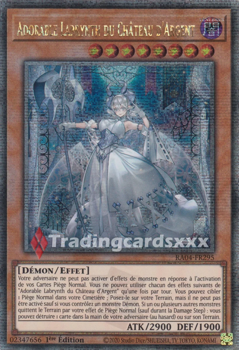 Yu-Gi-Oh! Adorable Labrynth du Château d'Argent : QCSE RA04-FR295