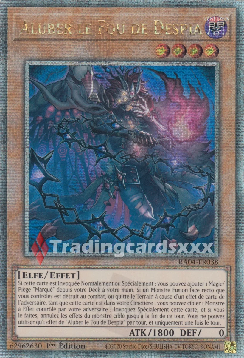 Yu-Gi-Oh! Aluber le Fou de Despia : RA04-FR038 - QCSE