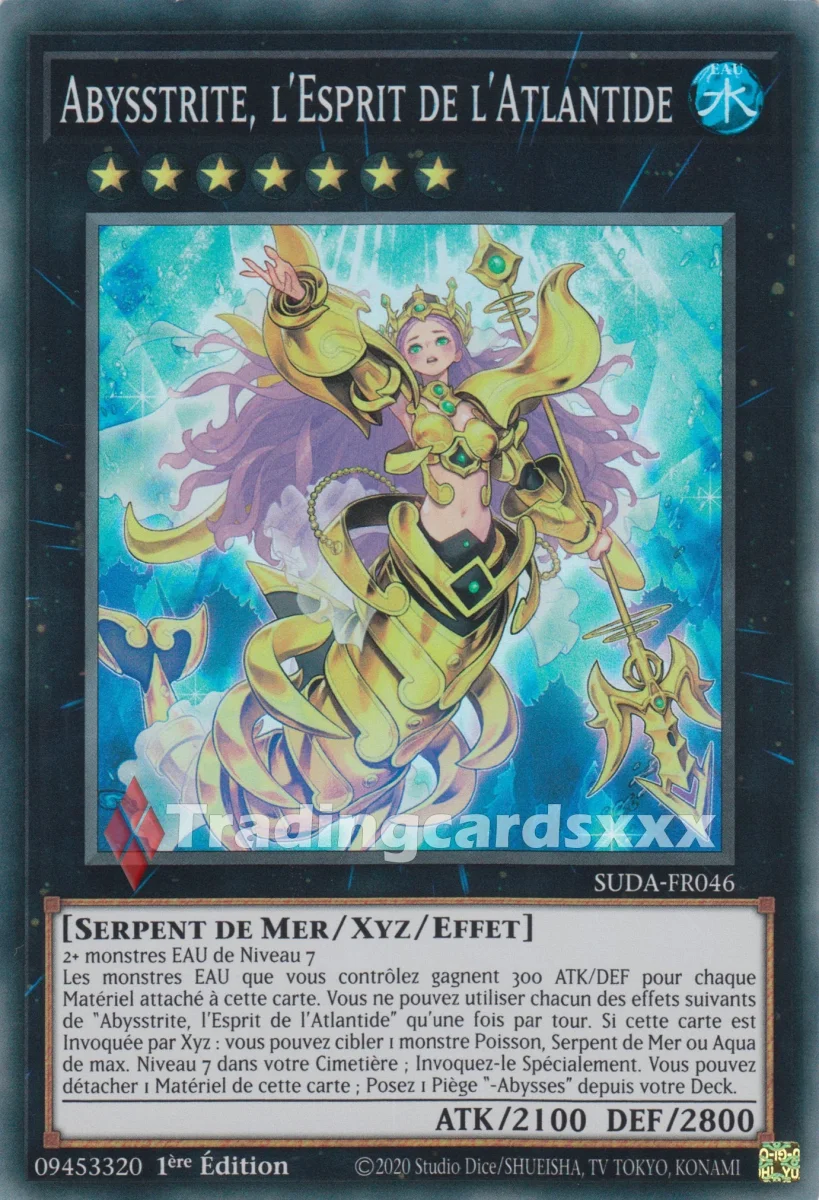 Yu-Gi-Oh! Abysstrite, l'Esprit de l'Atlantide : SR SUDA-FR046