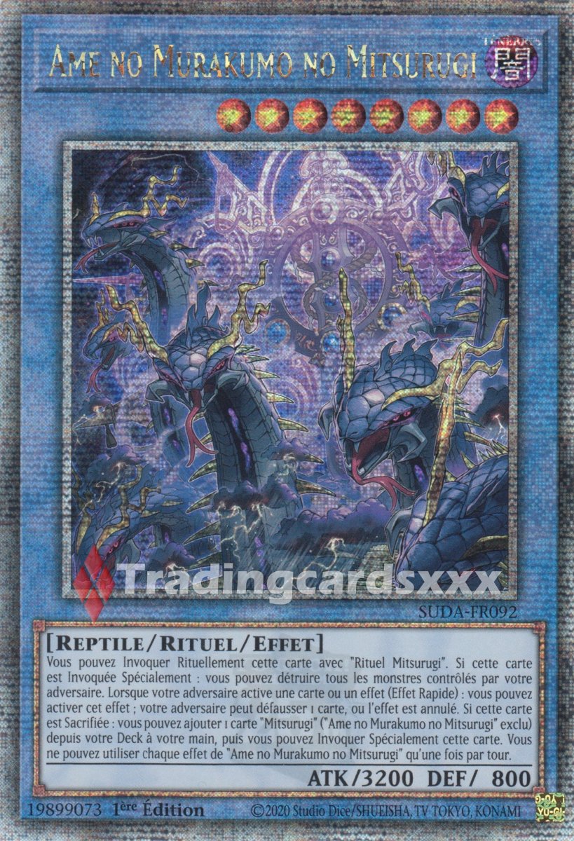 Yu-Gi-Oh! Ame no Murakumo no Mitsurugi : QCSE SUDA-FR092
